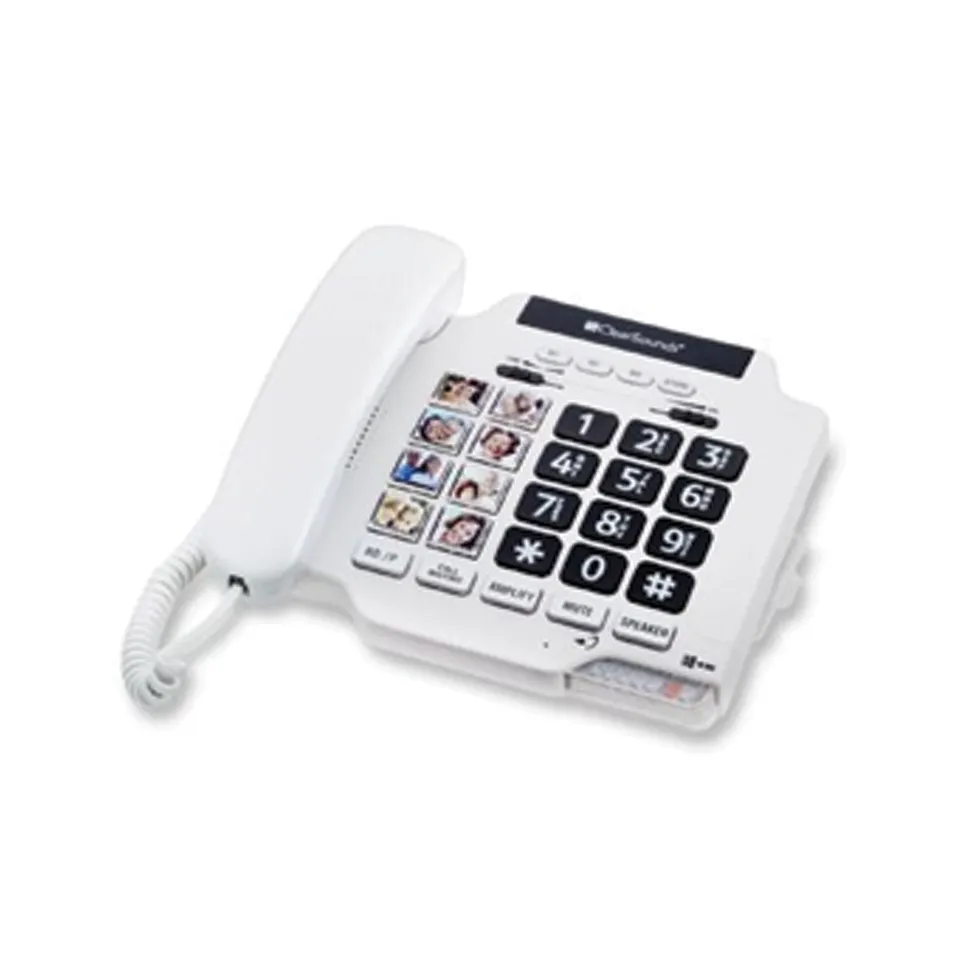 ClearSounds CSC500 forsterkertelefon med fotoknapper 40dB
