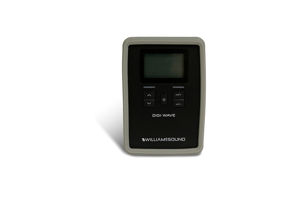 Williams Sound DLR silikontrekk med snor og stropp