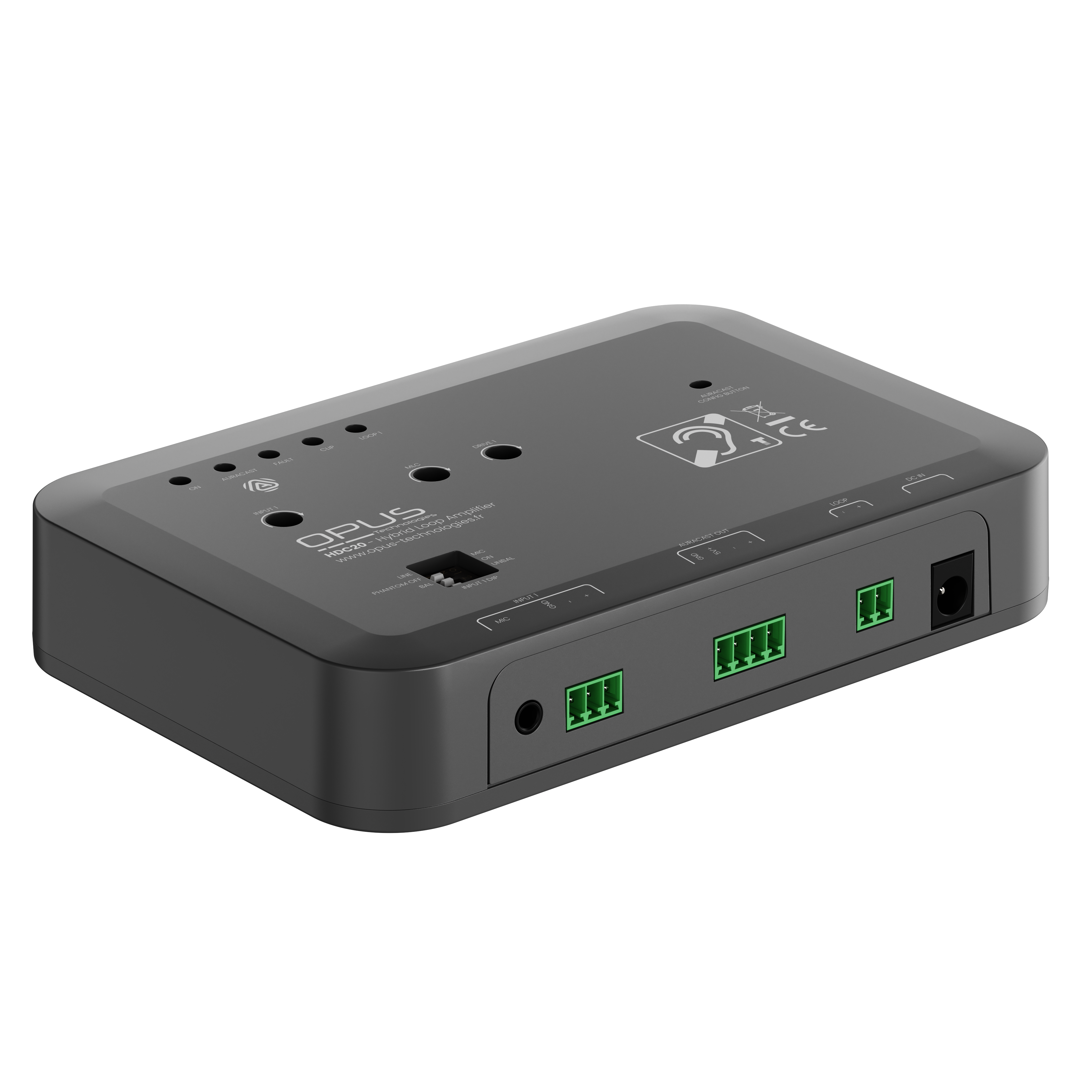 Opus Technologies HDC20 lader 20-porter hvit