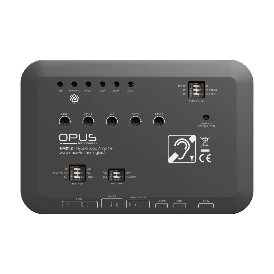 Opus Technologies HMD1.2 headset med mikrofon