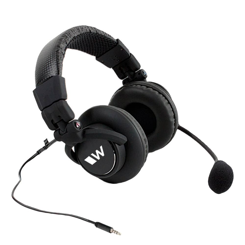 Williams Sound hodesett mikrofon tosidig TRRS 3,5 mm