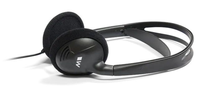 Williams Sound hodetelefoner mono sammenleggbare