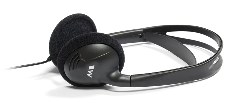 Williams Sound hodetelefoner mono sammenleggbare