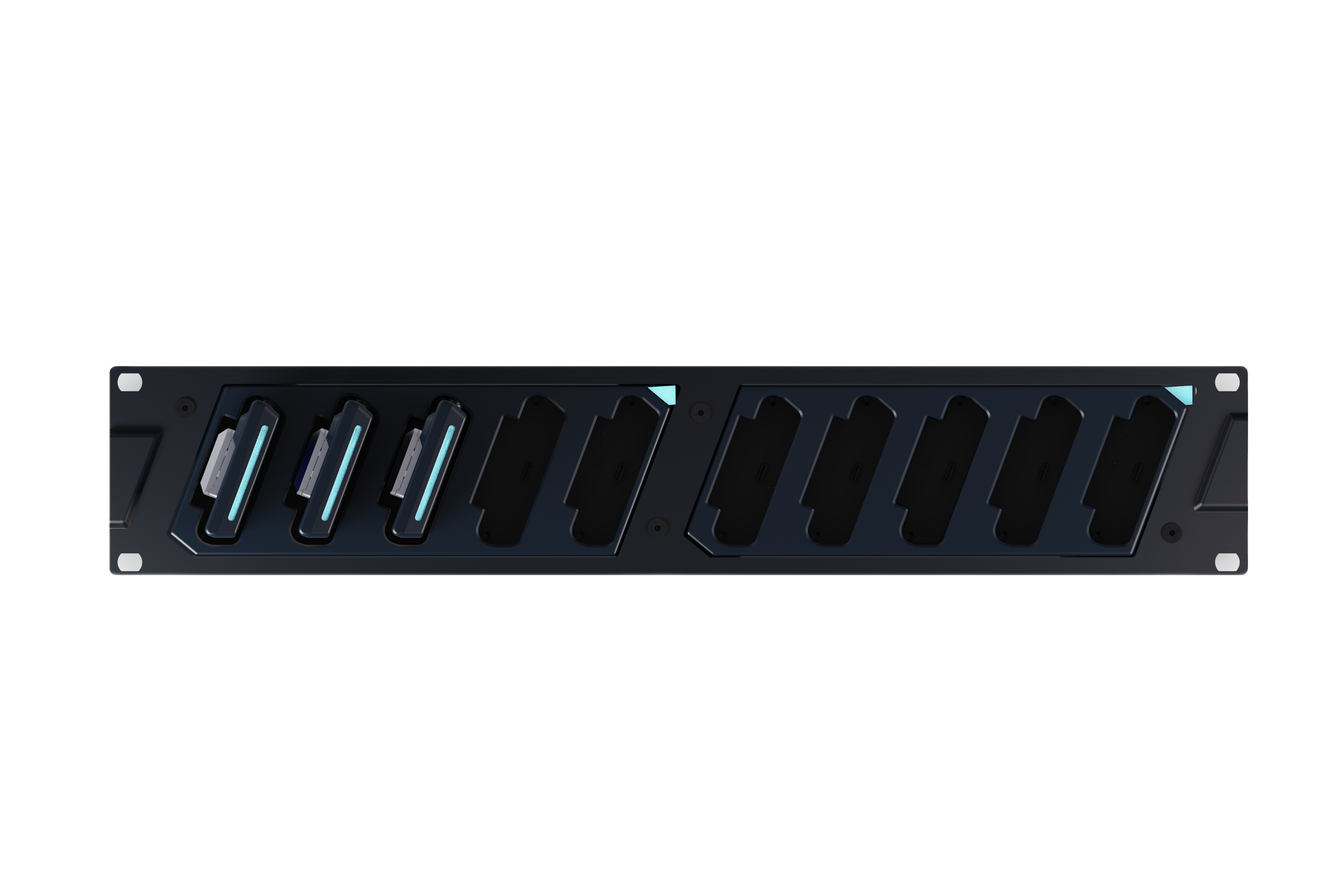 Opus Technologies Aura-CHRACK ladestasjon rack svart