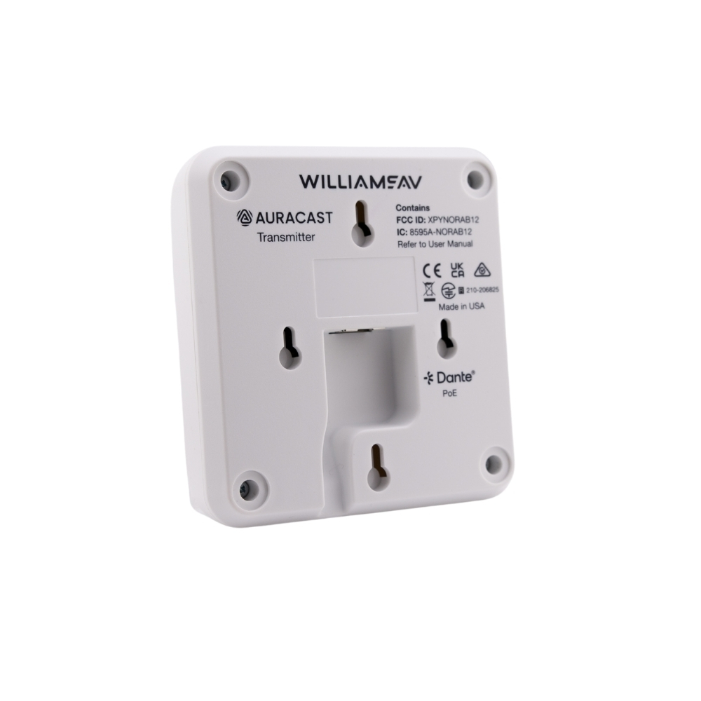 Williams Sound Infinium T1 sender Auracast utvidelse