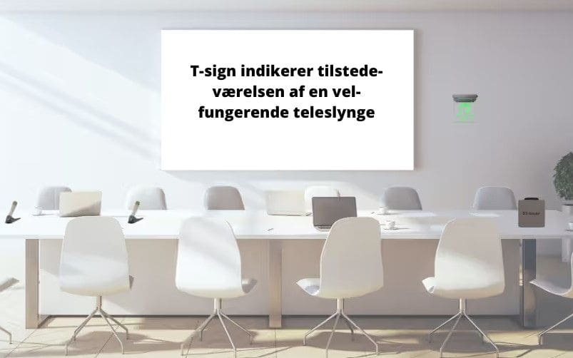 Tonax T-sign veggmodell teleslyngeskilt aktivt