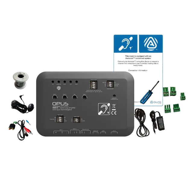 Opus Technologies HMD1.0A-SA teleslyngemottaker bærbar