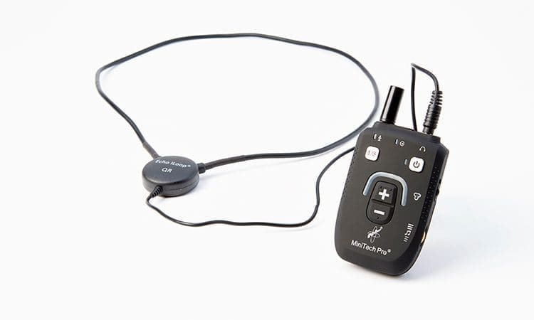 Echo MiniTech Pro samtaleforsterker med teleslynge
