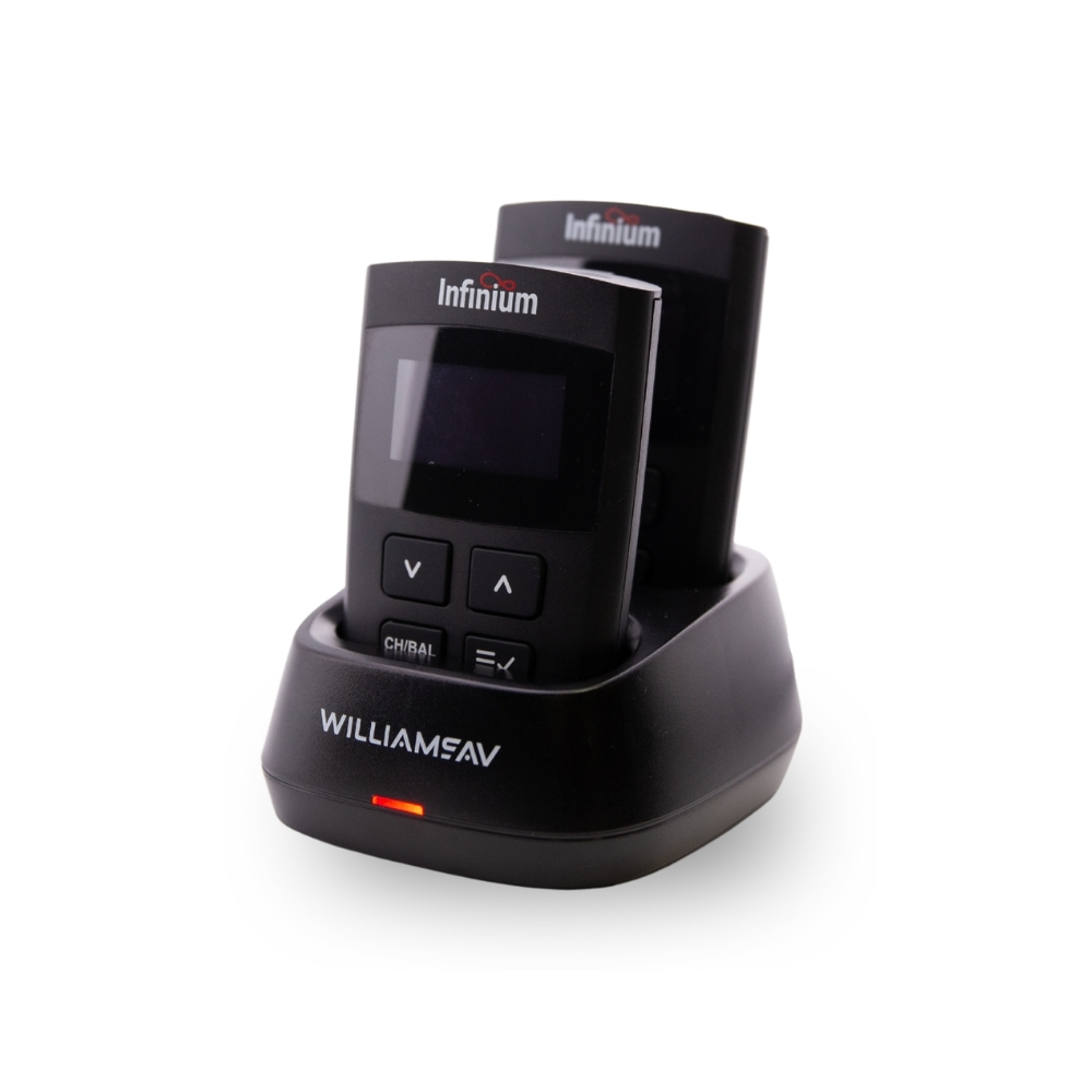 Williams Sound Infinium SYS1 høresystem 2 mottakere Auracast