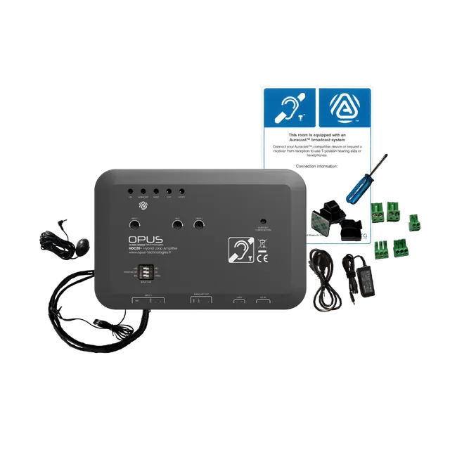 Opus Technologies HDC20A-K høreforsterker kraftig