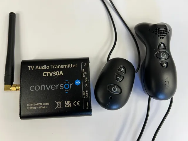 Conversor ProAudio Plus høremikrofon med TVT-sender