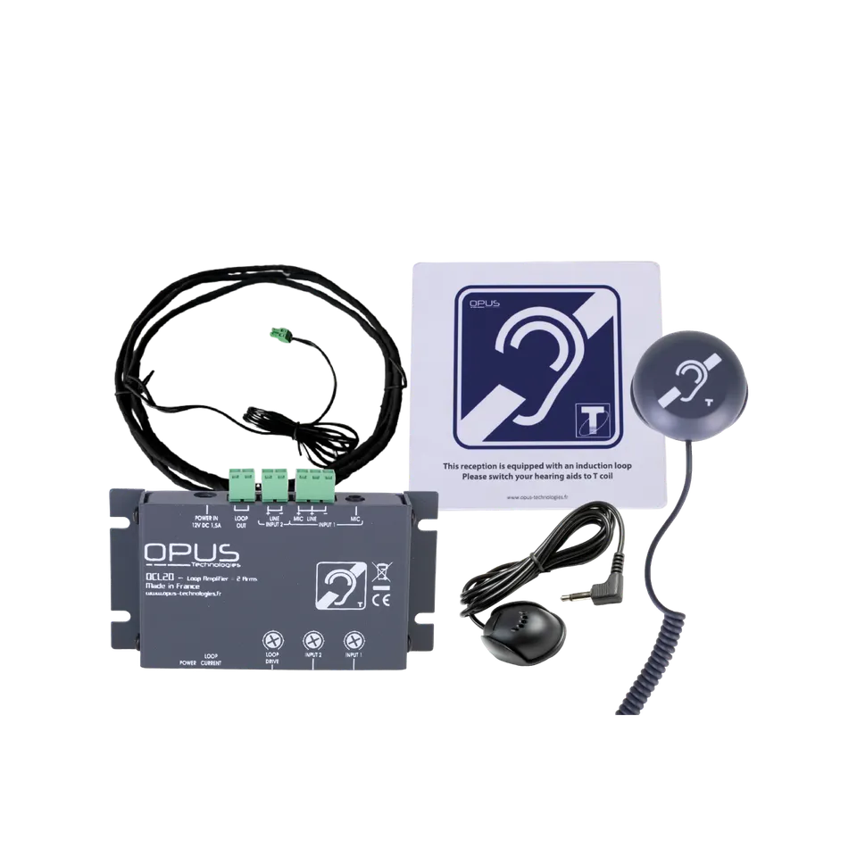 Opus Technologies DCL20-E3 høreforsterker halsslynge