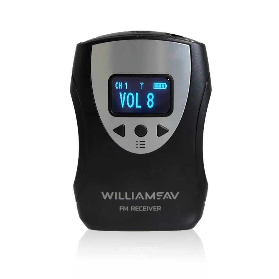 Williams Sound PPA R38 FM mottaker OLED