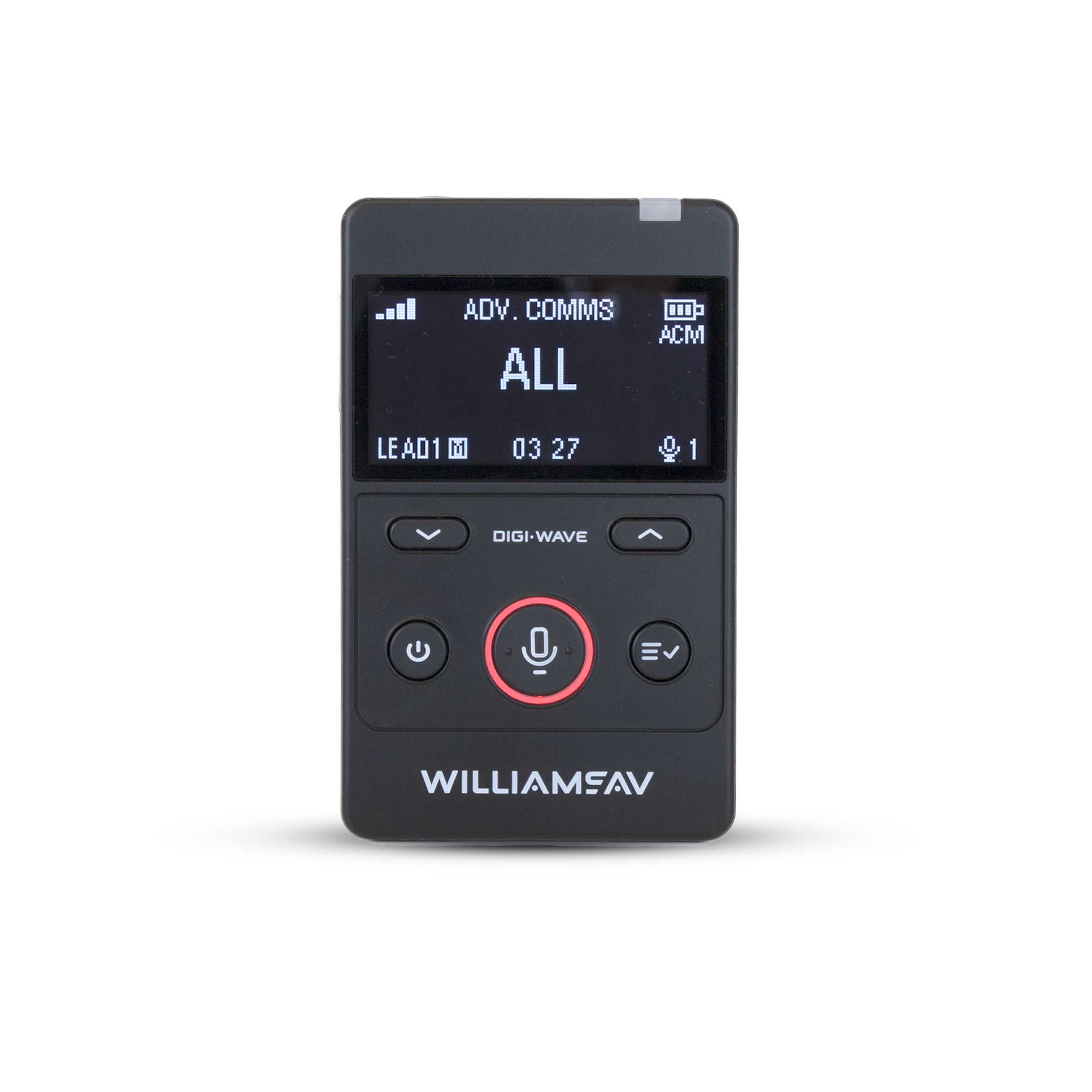 Williams Sound Digi-Wave ACM intercom sender toveis bærbar