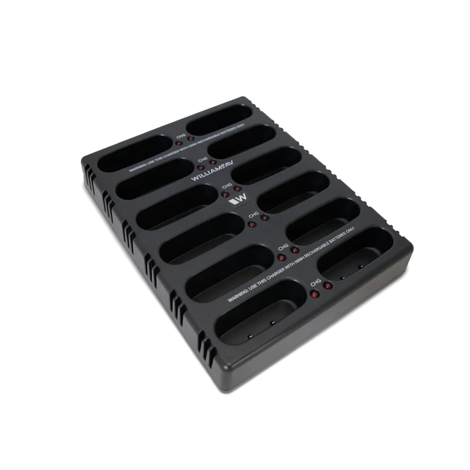 Williams Sound 12-lader lader kroppspakke 12 plasser