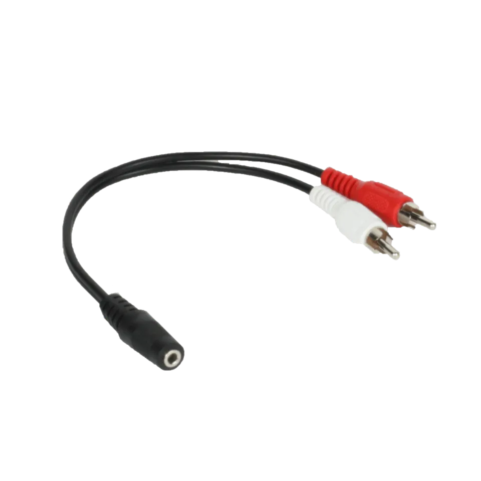 Williams Sound 3,5 mm til RCA stereokabel for TV