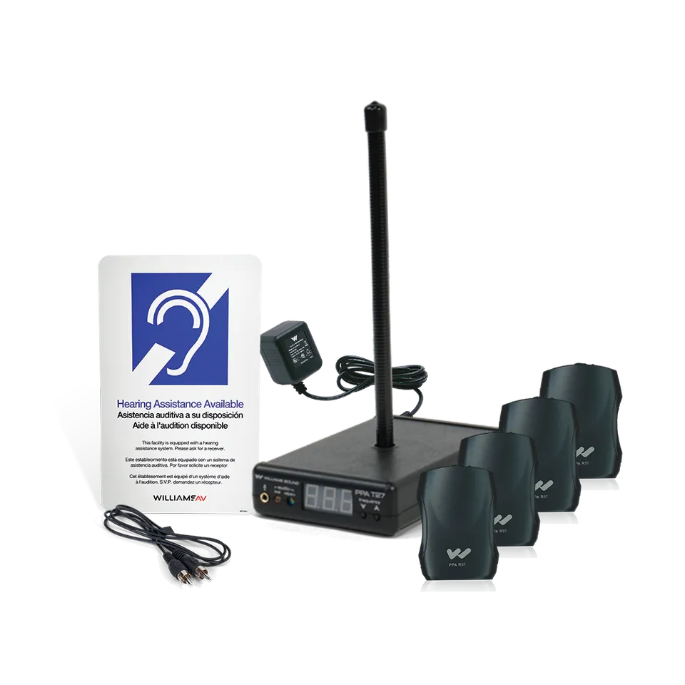 Williams Sound PPA VP 37-00 FM-system 17 kanaler T27