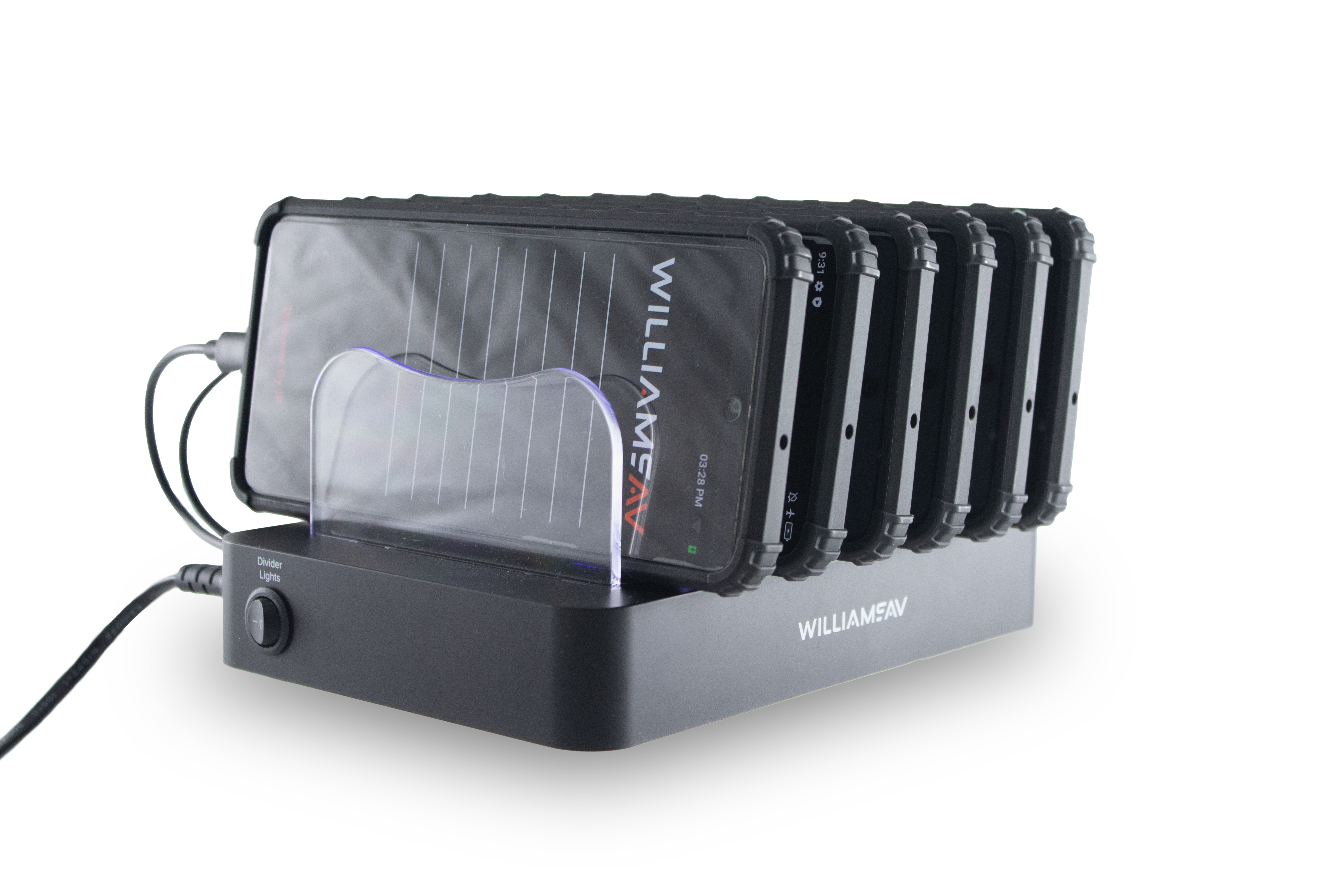 Williams Sound WAV Pro ladestasjon 6-port USB