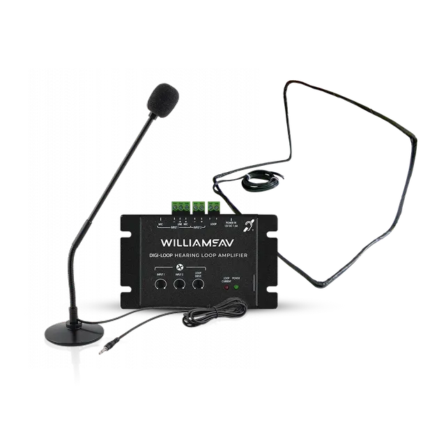 Williams Sound Digi-Loop DL102 SY3 teleslynge bordmikrofon