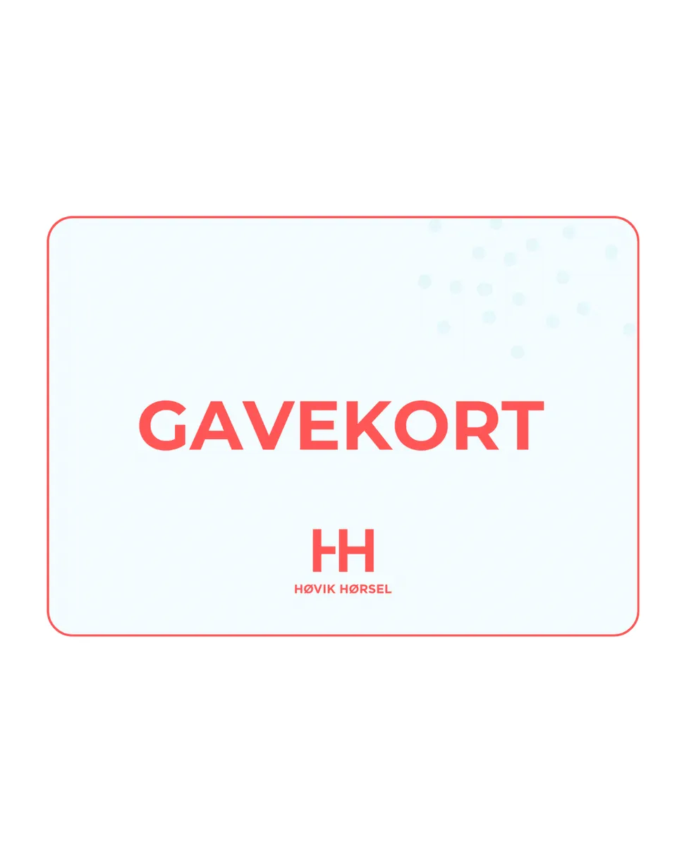 Høvik Hørsel gavekort 4000 kr