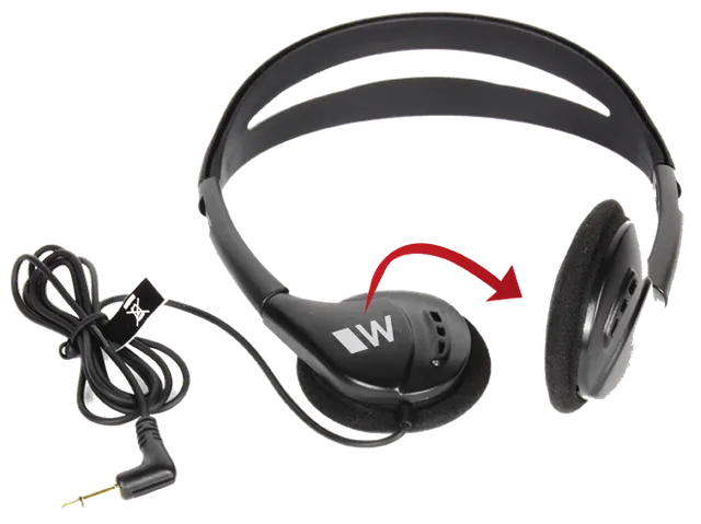 Williams Sound sammenleggbare hodetelefoner mono voksen