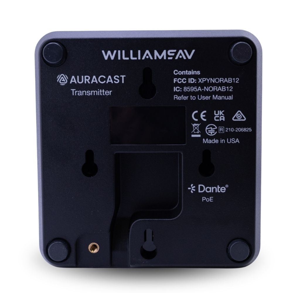 Williams Sound Infinium T1 sender svart Auracast