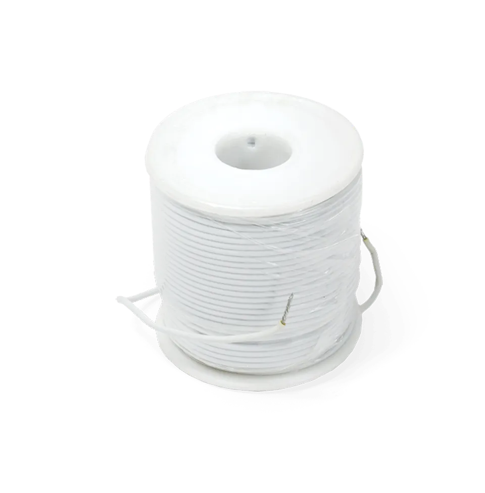 Williams Sound 18 ga teleslyngekabel 36,6 m hvit