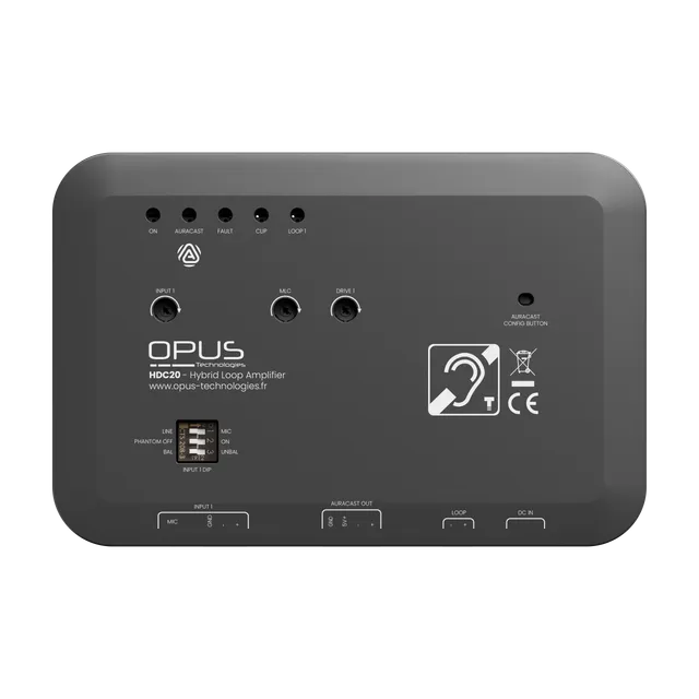 Opus Technologies HDC20 lader 20-porter hvit