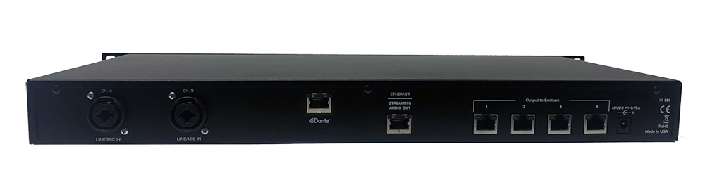Williams Sound IR+ Dante IR M1 kontrollsenter lyd