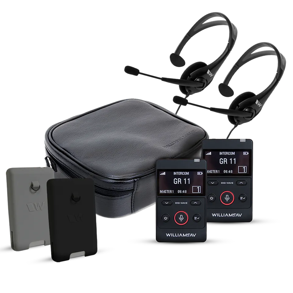 Williams Sound Digi-Wave toveis kommunikasjonssystem 2-pakk trådløs