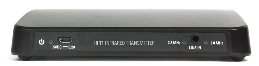Williams Sound IR T1 infrarød sender 2-kanals liten sal