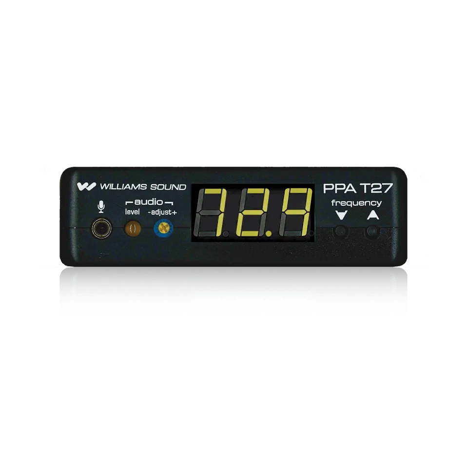 Williams Sound Personal PA PPA T27 FM-sender kompakt