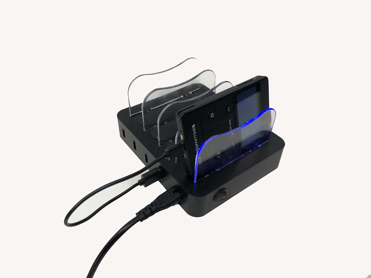 Williams Sound 4-ports lader til WaveCAST Digi-Wave