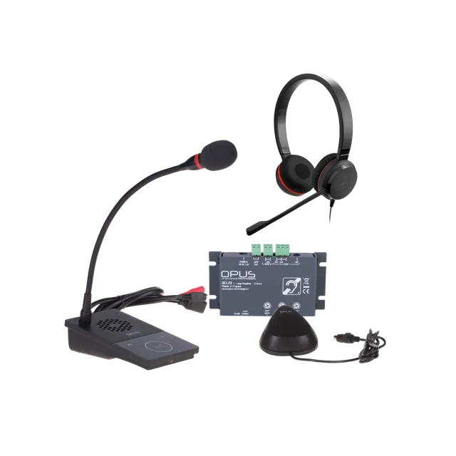 Opus Technologies OP-6505HBK headset sort nakkebøyle