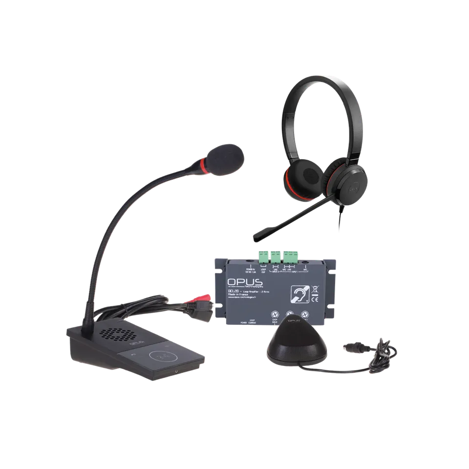 Opus Technologies OP-6505HBK headset sort nakkebøyle