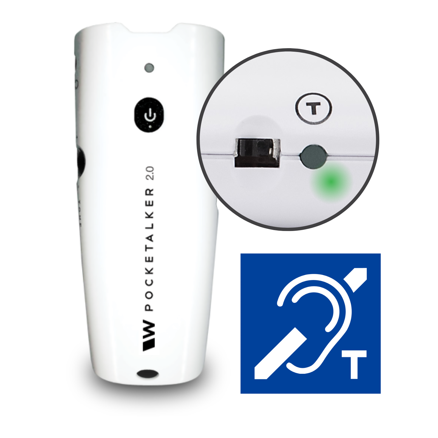 Williams Sound Pocketalker 2.0 PKT E1 høreforsterker