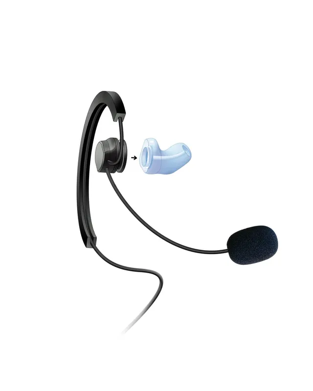 Høvik Hørsel MEP 2G Headset Singel kommunikasjonspropper