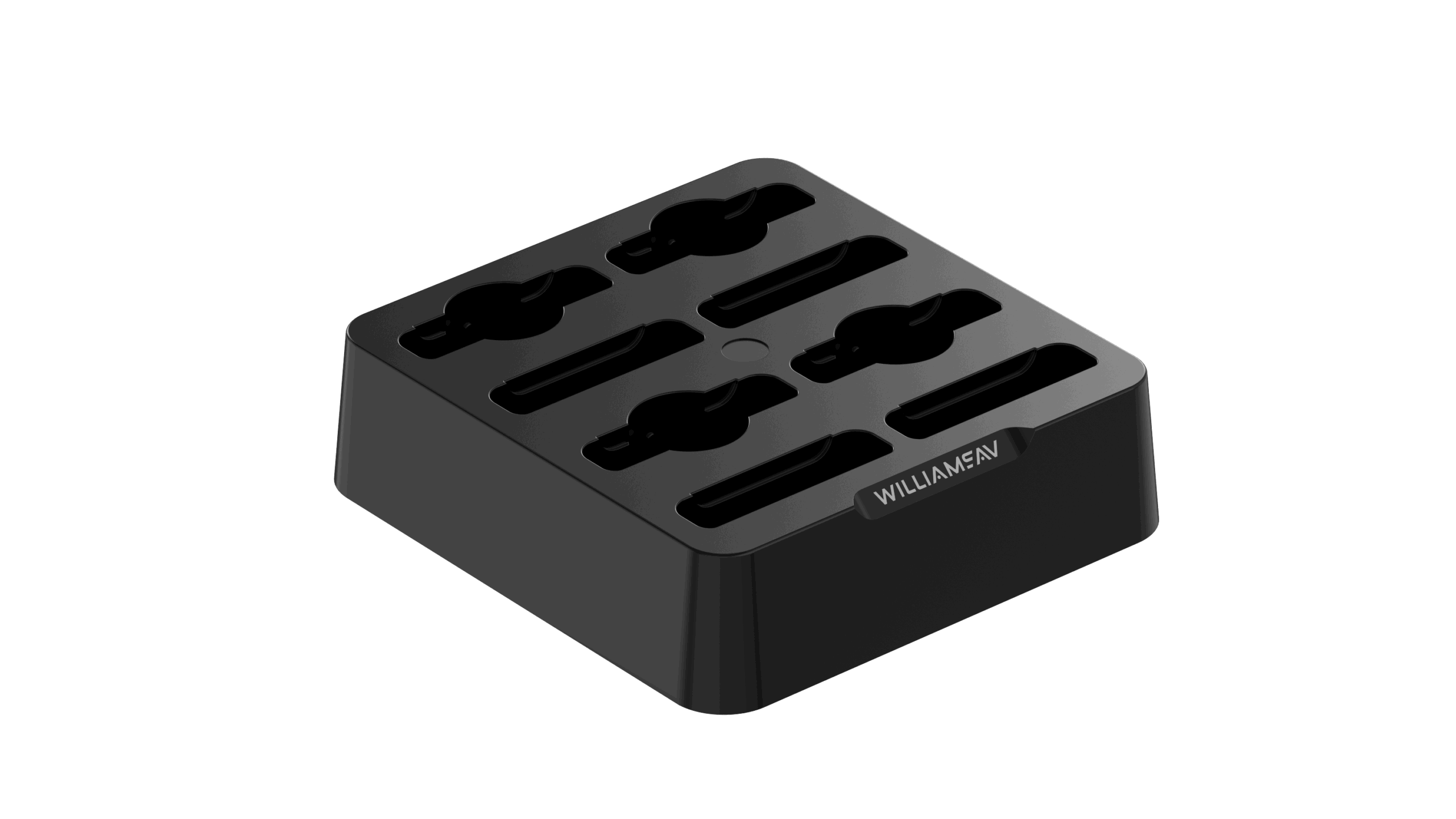 Williams Sound Digi-Wave 8-Bay lader 8-port for T410