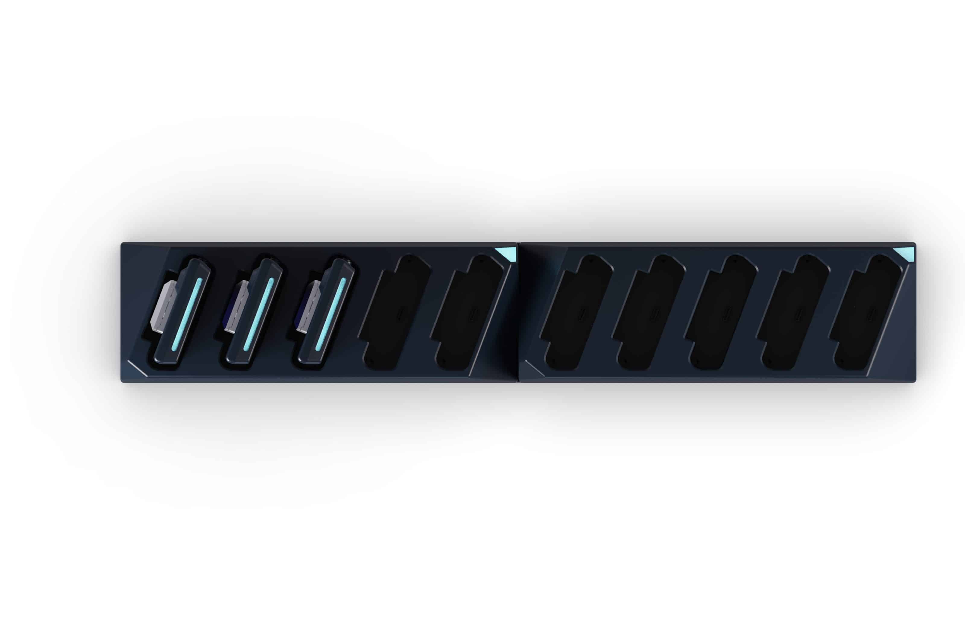 Opus Technologies Aura-CH10 lader ladetui til høreforsterker
