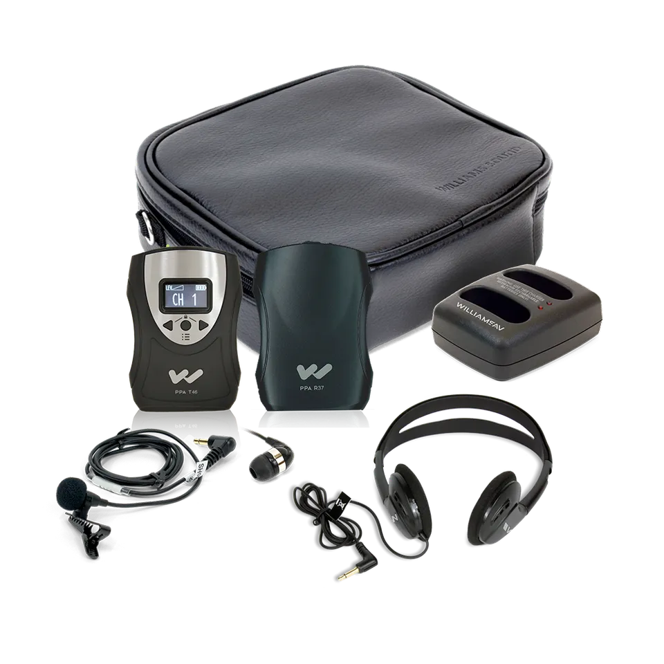 Williams Sound FM lyttesystem oppladbart personlig