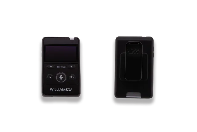 Williams Sound Digi-Wave DLT 400 silikondeksel svart belteklips