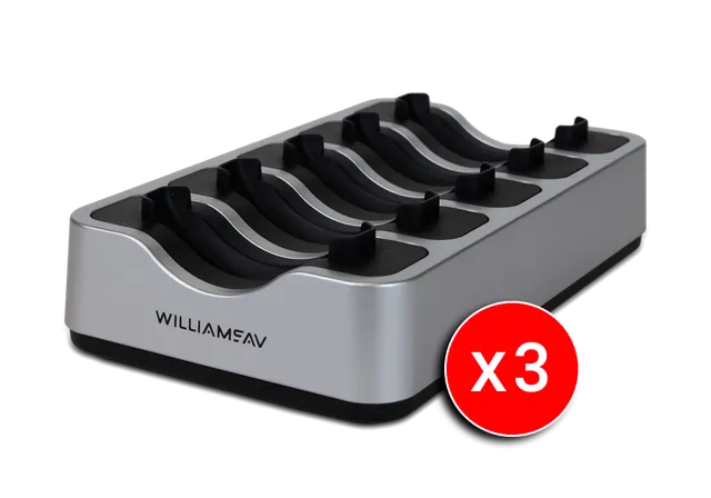 Williams Sound IR RX20 ladepakke 15-bay smartlader