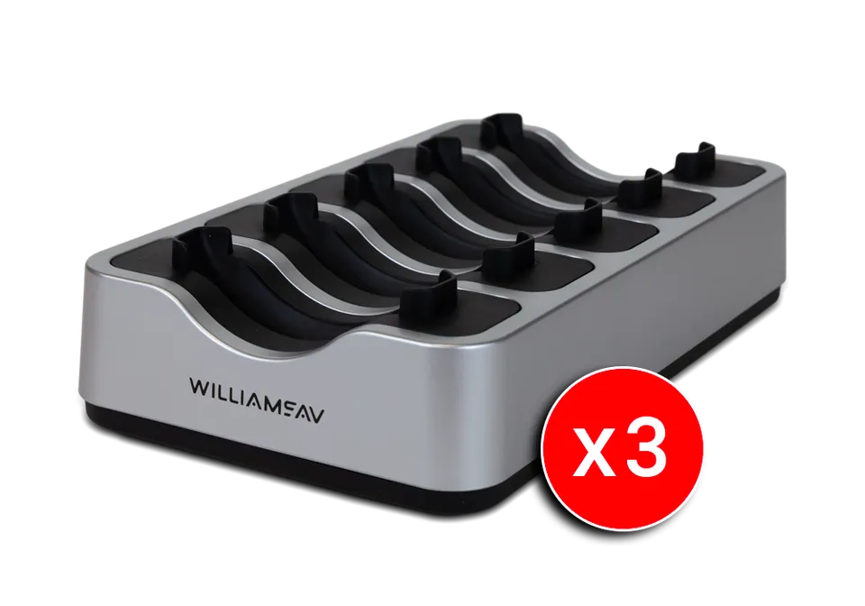 Williams Sound IR RX20 ladepakke 15-bay smartlader