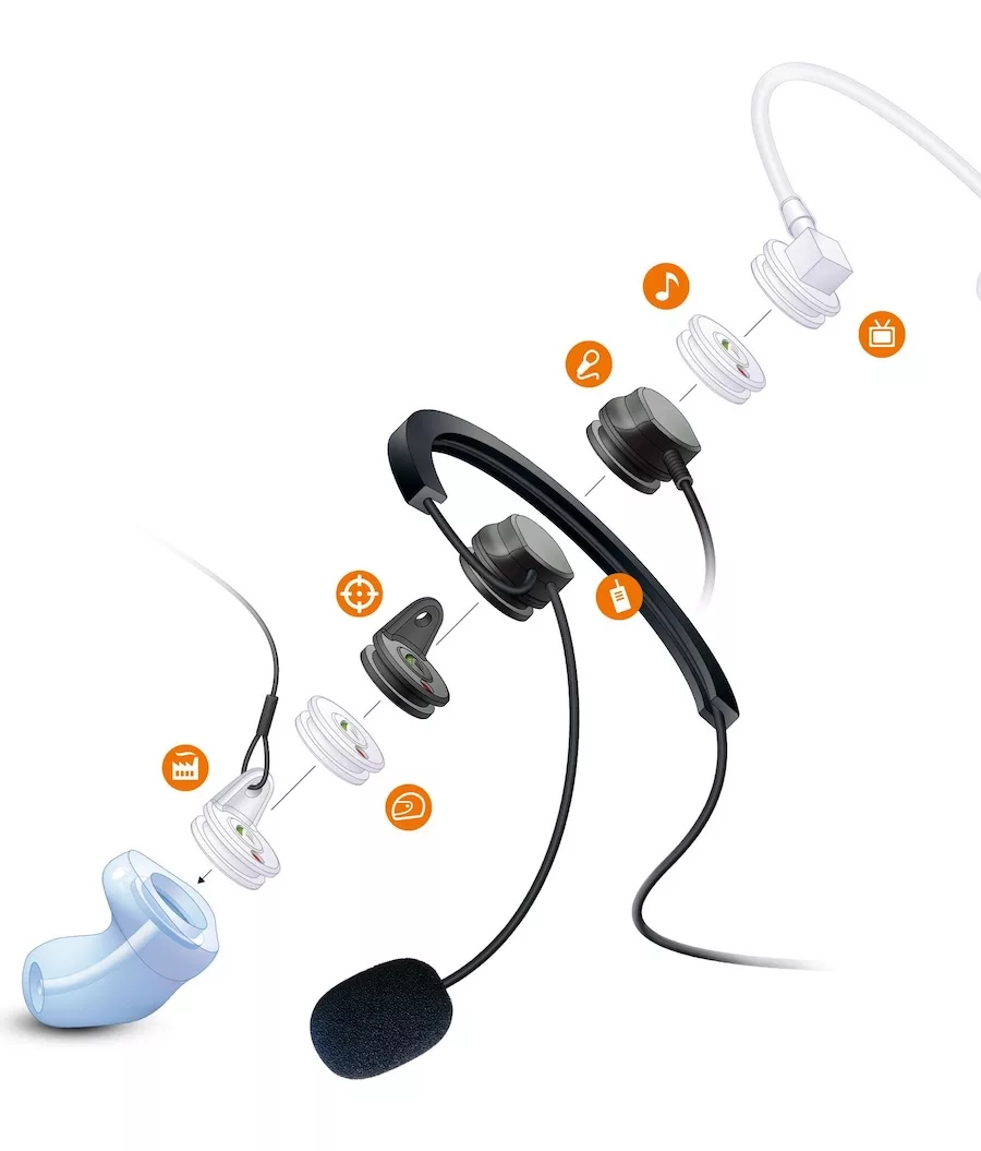 Høvik Hørsel MEP 2G Bluetooth ørepropper formstøpt 26-30 dB