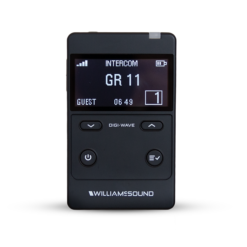 Williams Sound Digi-Wave enveis kommunikasjonssystem oppladb
