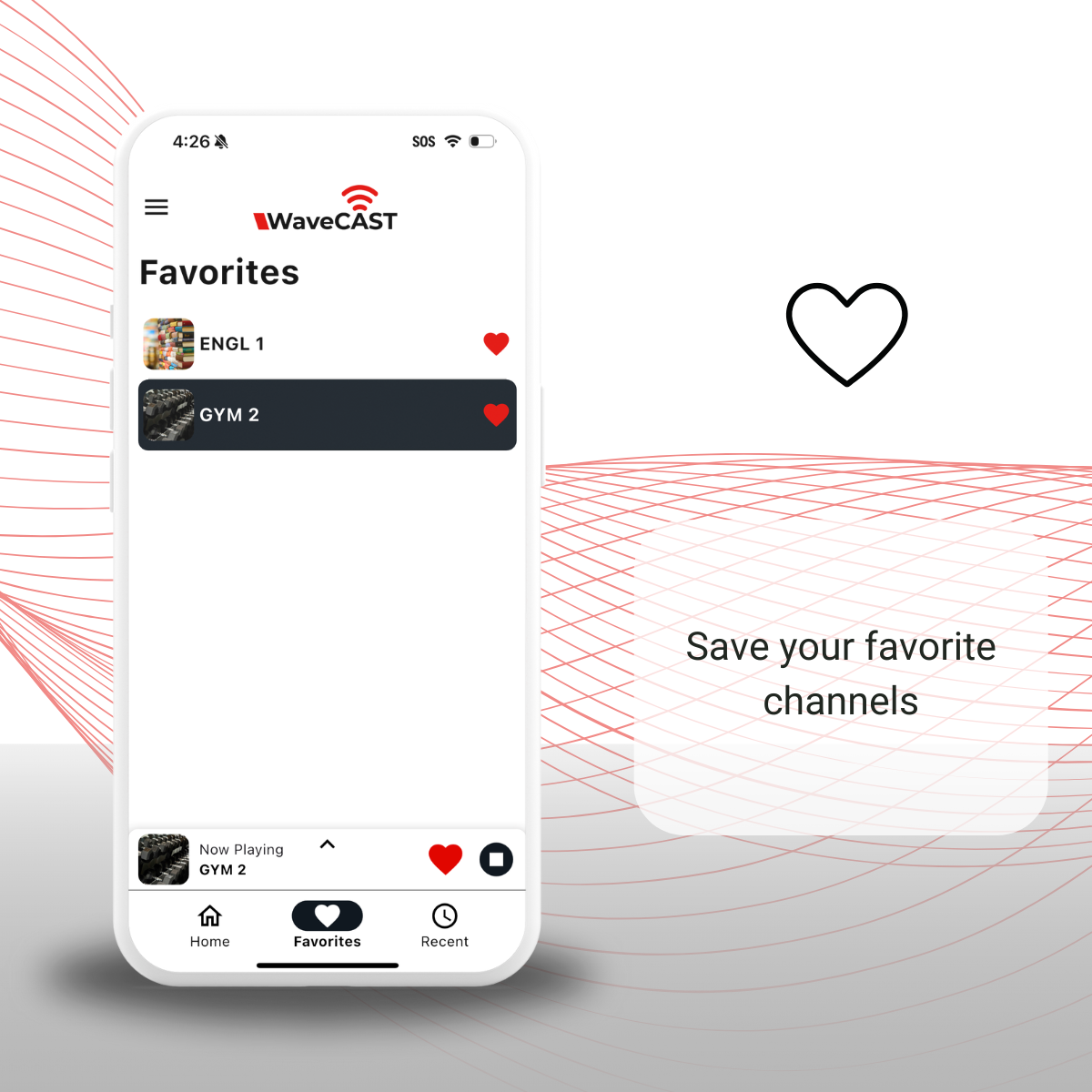 Williams Sound WaveCAST lytteapp iOS Android