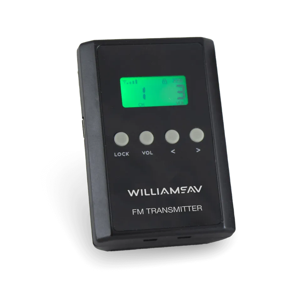 Williams Sound T2863 FM sender 150 m Europa 863 MHz