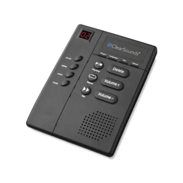 ClearSounds ANS3000 telefonsvarer forsterket sakte tale