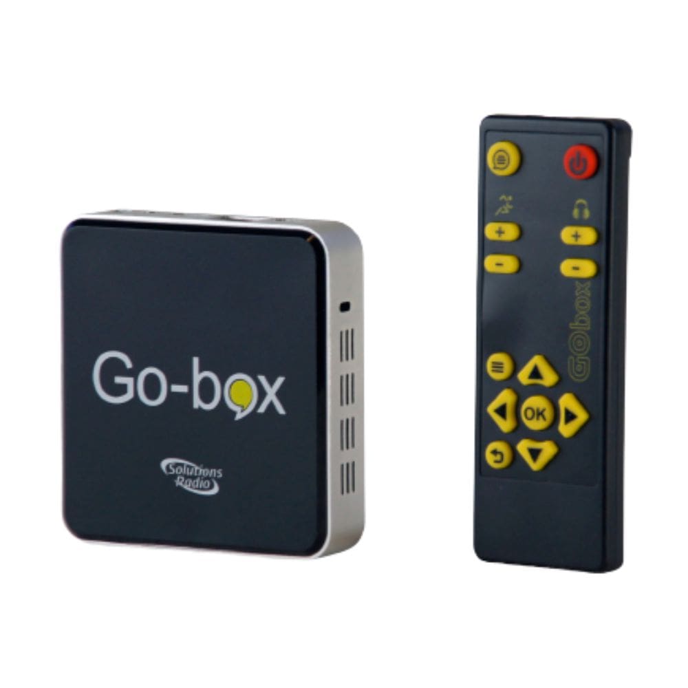 Go-box+ undertekstleser TV oppleser talesyntese