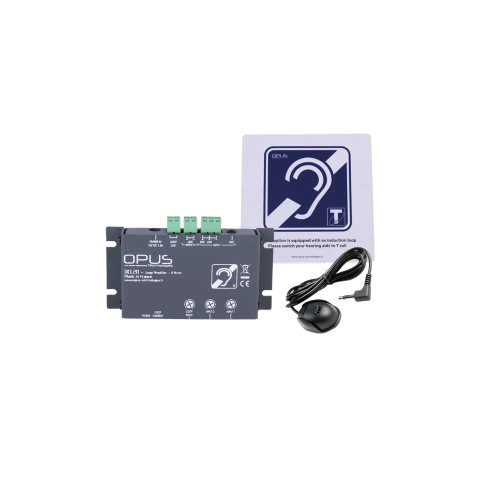 Opus Technologies DCL20-WALL teleslyngeforsterker vegg fast